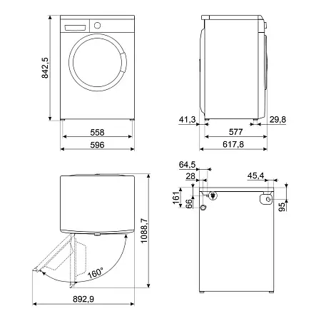 Smeg WM3T04RU